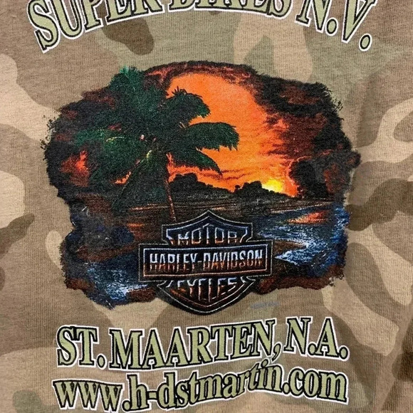 Harley Davidson St.  Maarten Biker Tank Top - Picture 5 of 8